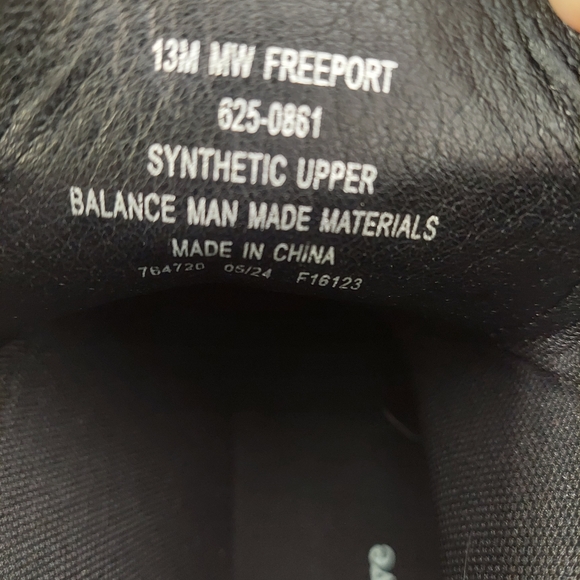 Mutual Weave Freeport Men\'s Black Lace Up Work Boots Size 13 NWOT Rugged main image 8